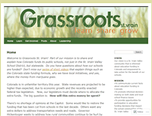 Tablet Screenshot of grassrootsstvrain.org
